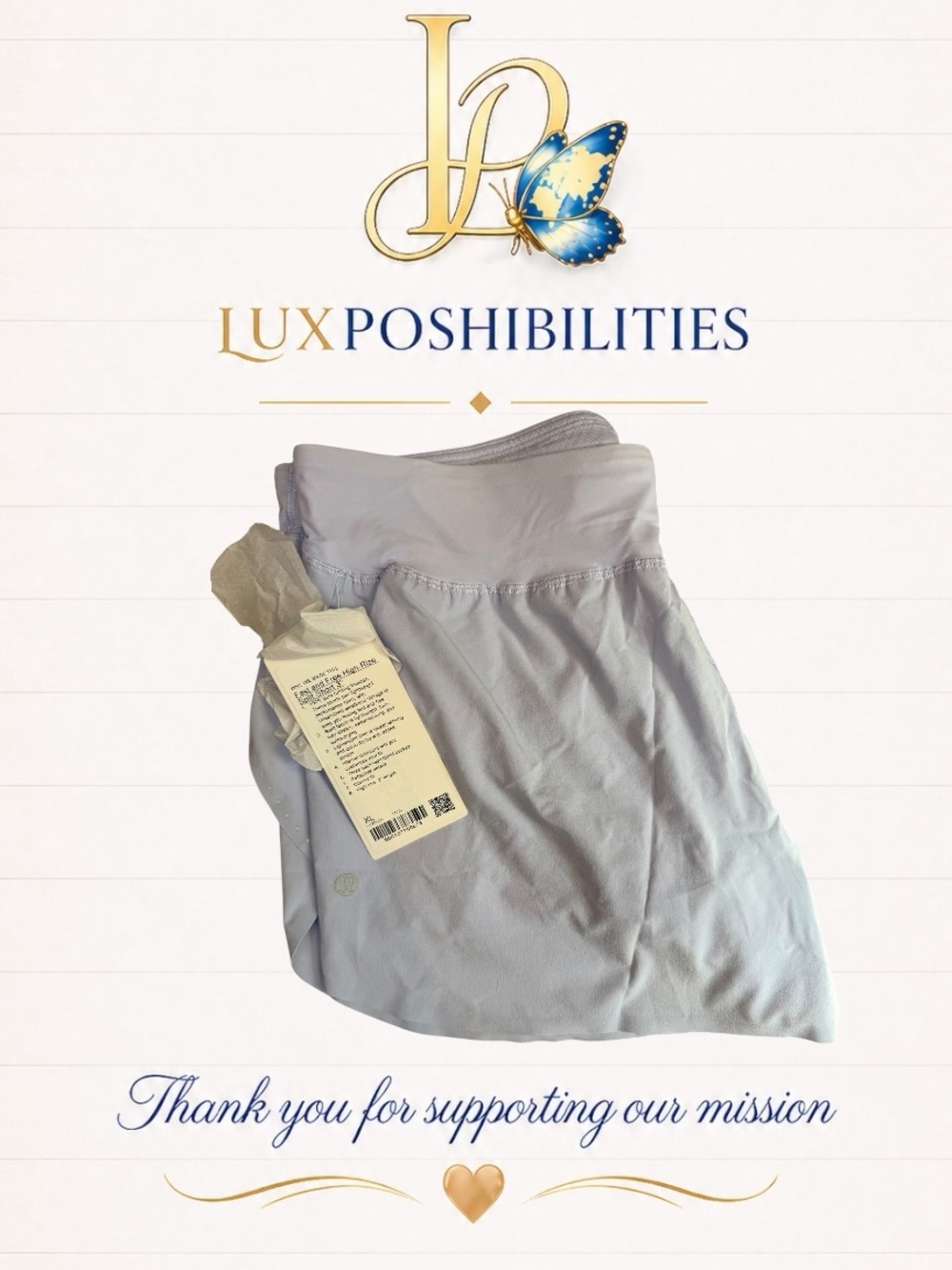 lululemon NWT Size XL 3” Fast and Free with Built-In liner